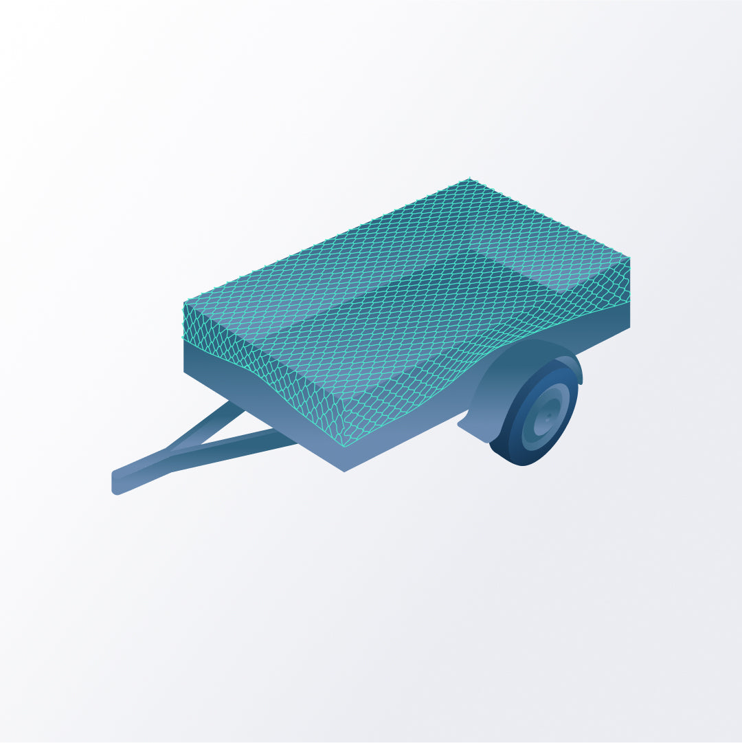 Trailer net w/elastic band