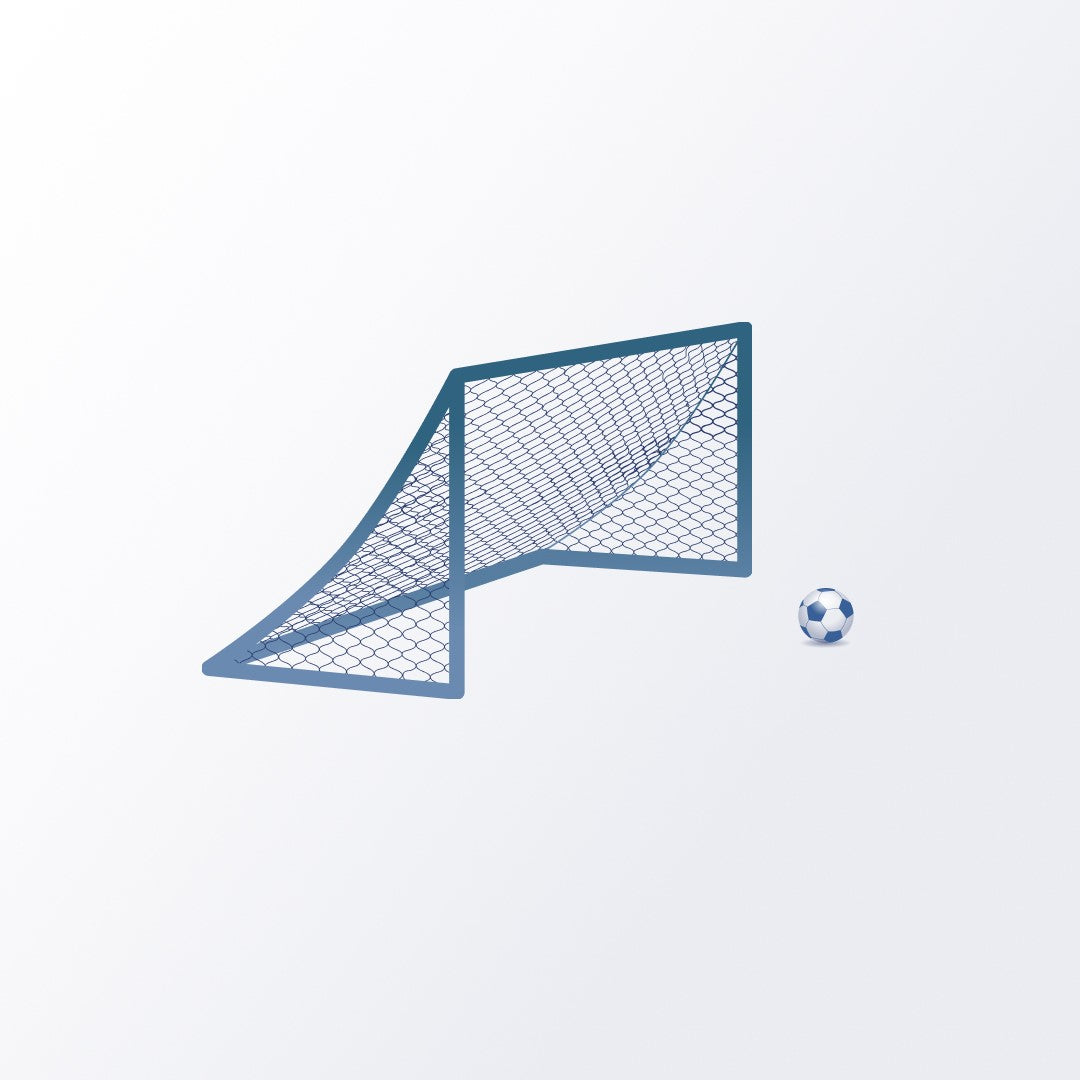 Fotballnett – trekantform